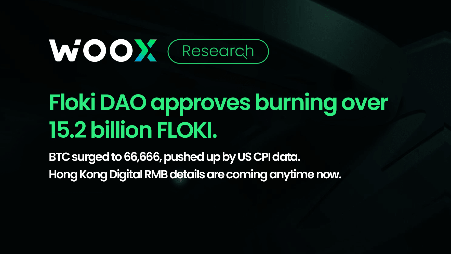 Floki DAO approves burning over 15.2 billion FLOKI.