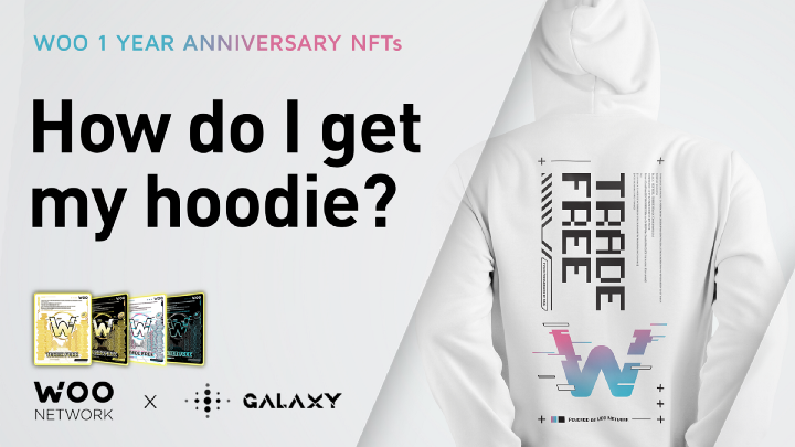 Got the WOO Anniversary NFT? Here’s how you get your WOO hoodie!