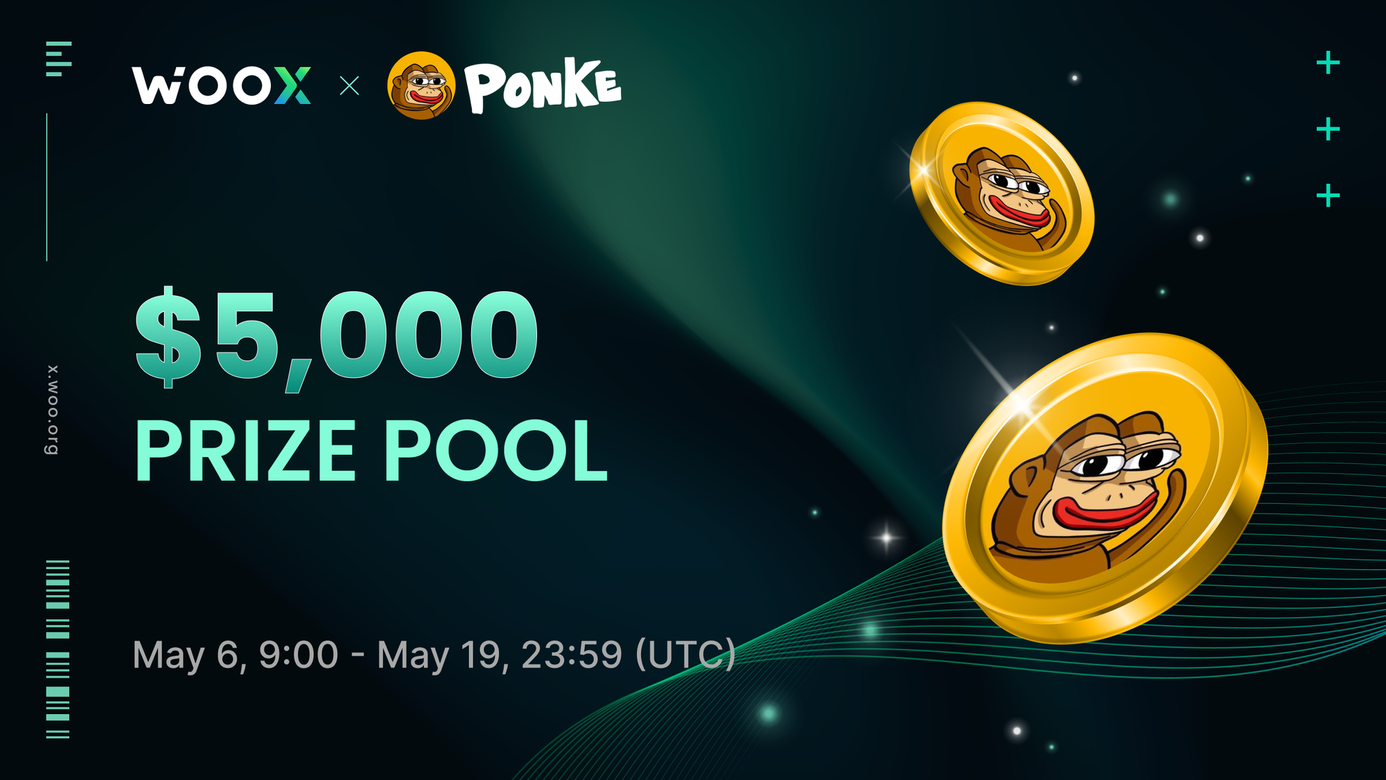 Dive into our trading event and win a $5,000 PONKE prize pool!