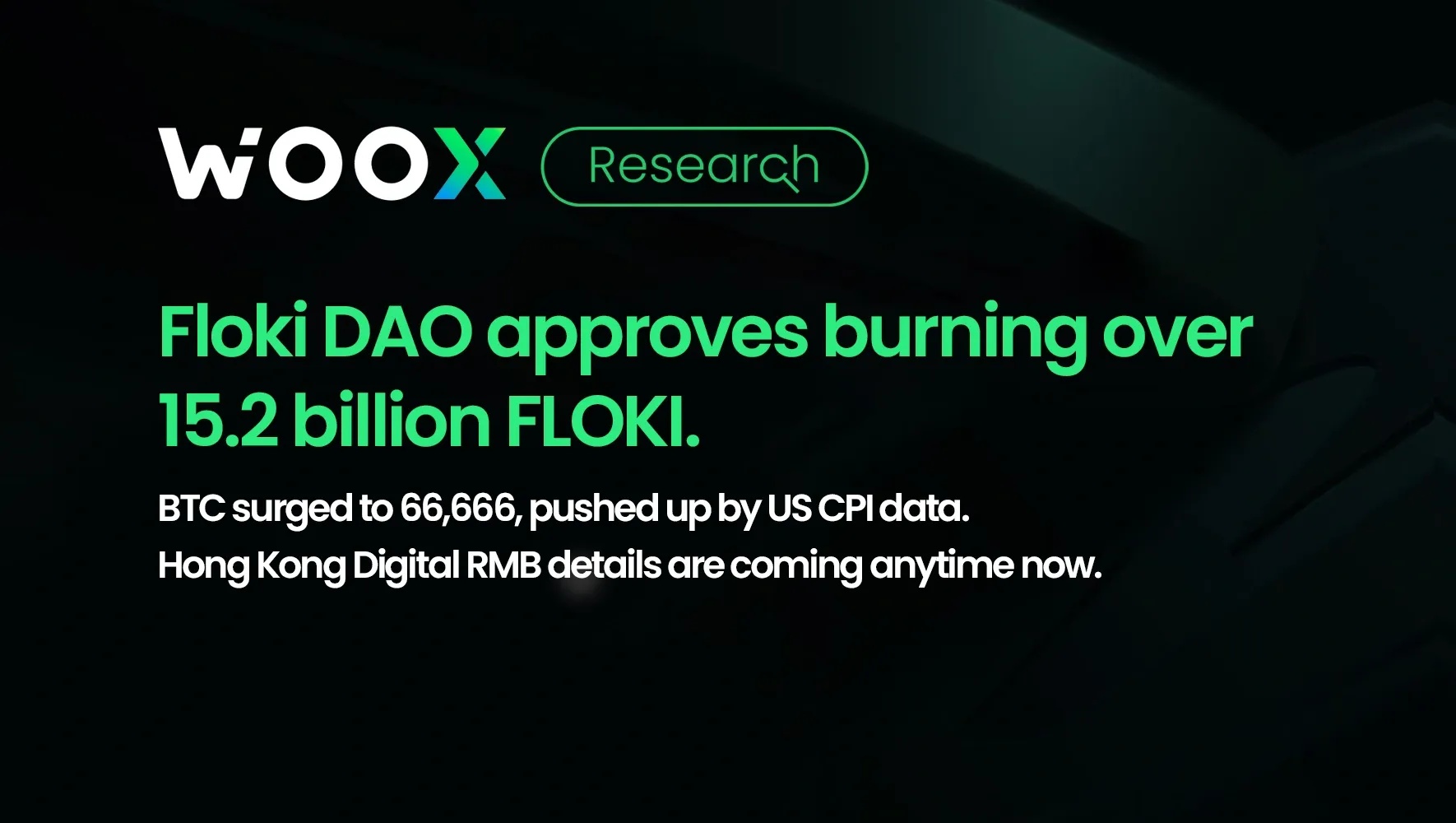Floki DAO 通過 152 億枚 FLOKI 銷毀提案