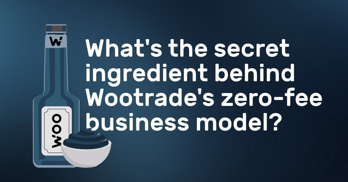 How does Wootrade provide traders with zero fees?