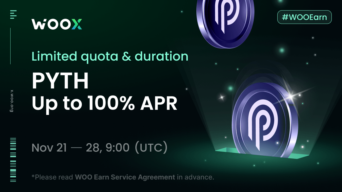 Enjoy Up to 100% APR when Subscribing to PYTH Earn Vaults