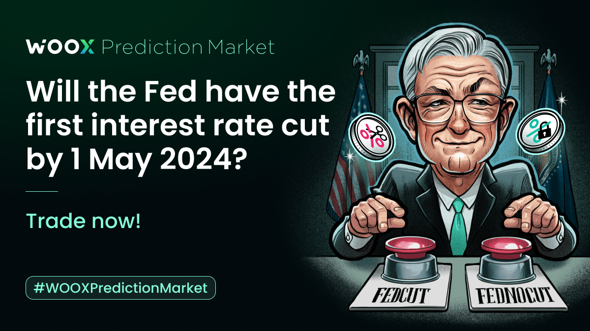 WOO X Prediction Markets Will Fed have the first Interest rate cut