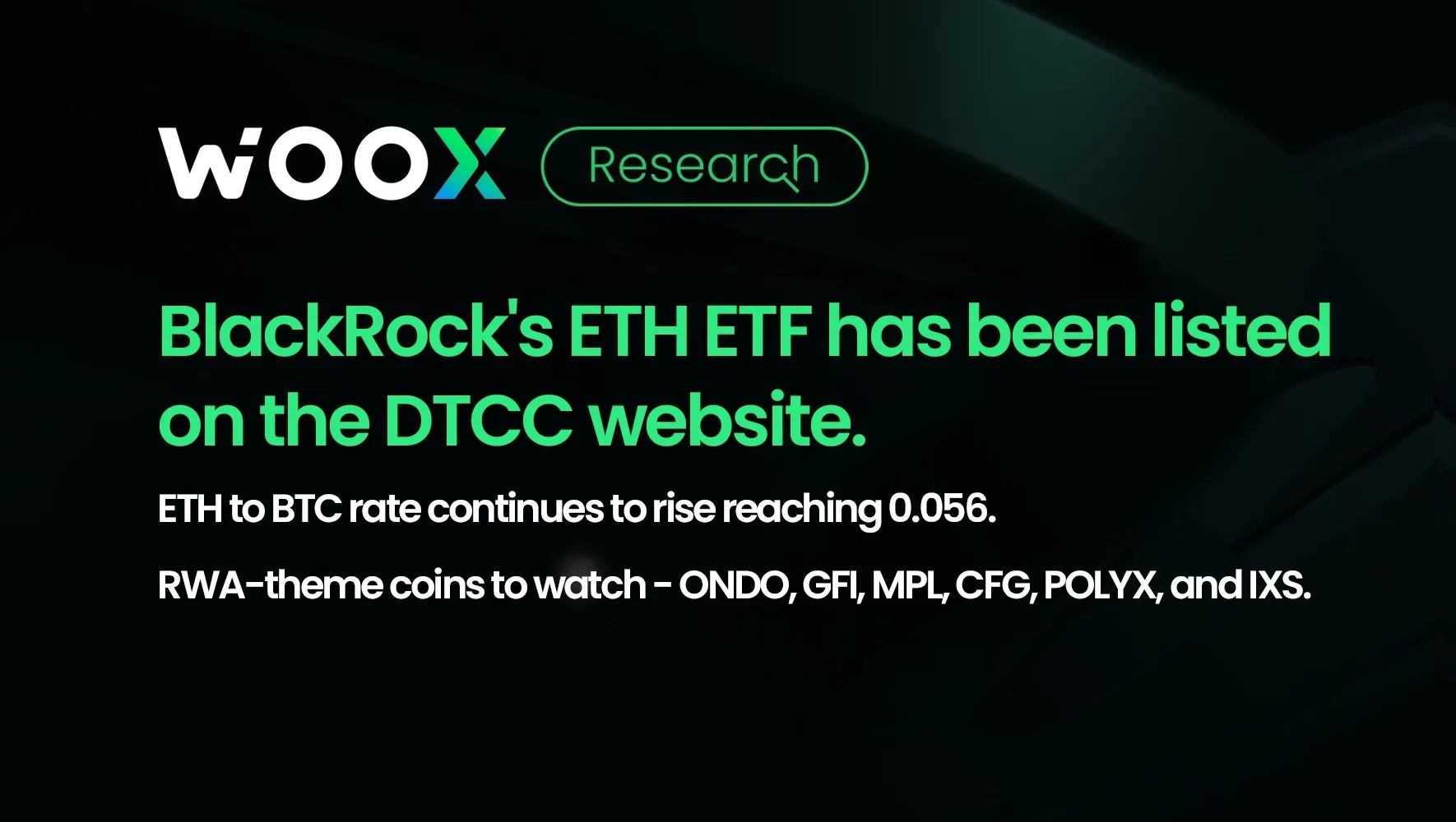 BlackRock 以太坊 ETF 已在 DTCC 網站上市