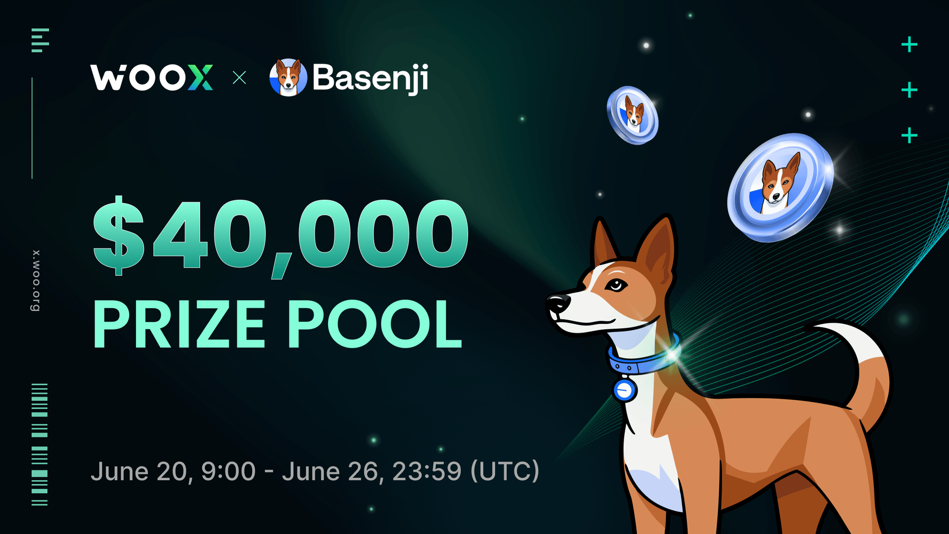 Unlock a $40,000 BENJI prize pool with Basenji!