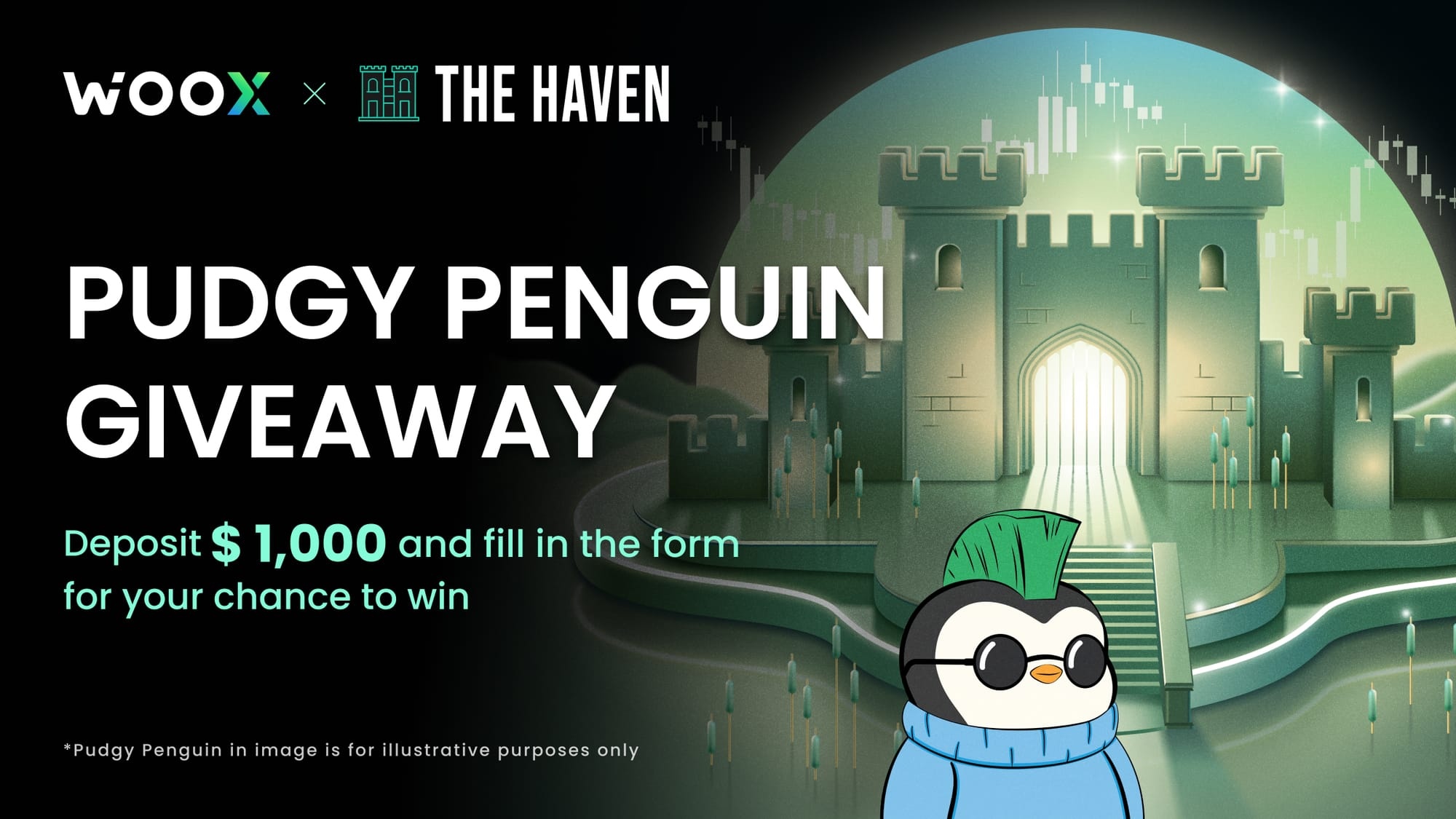 WOO X partners with The Haven, launches exclusive Pudgy Penguin giveaway