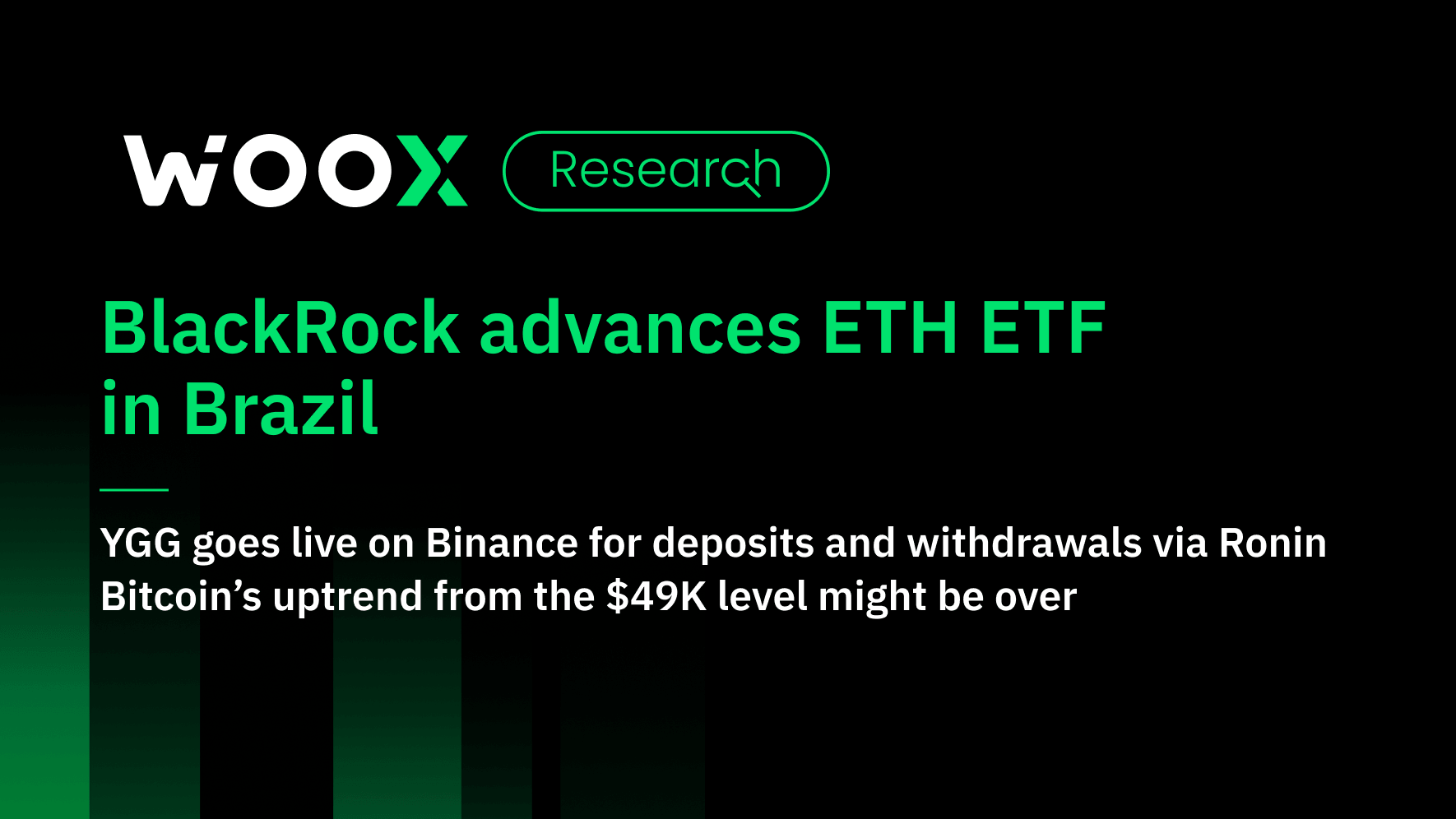 BlackRock advances ETH ETF in Brazil