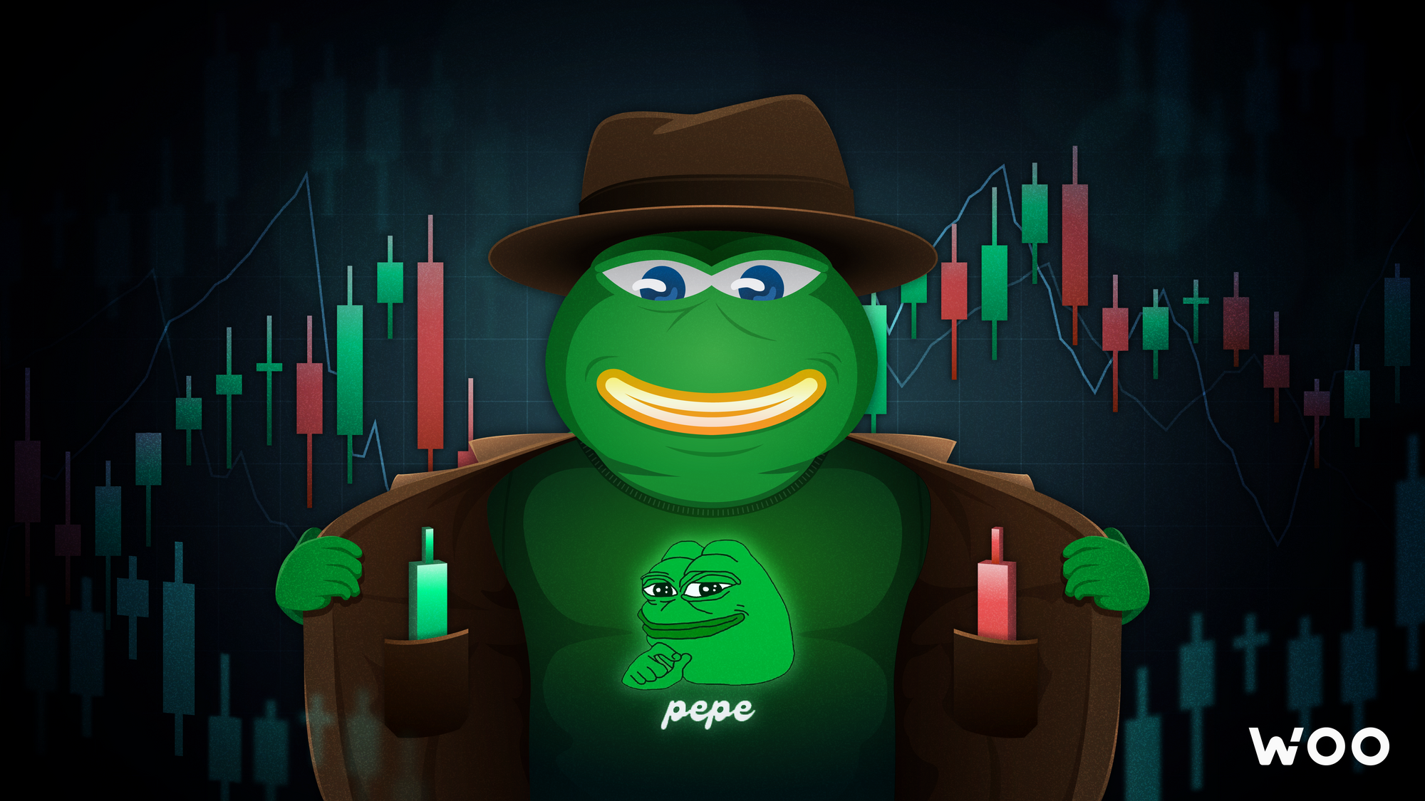 WOO X lists $PEPE for this peculiar reason