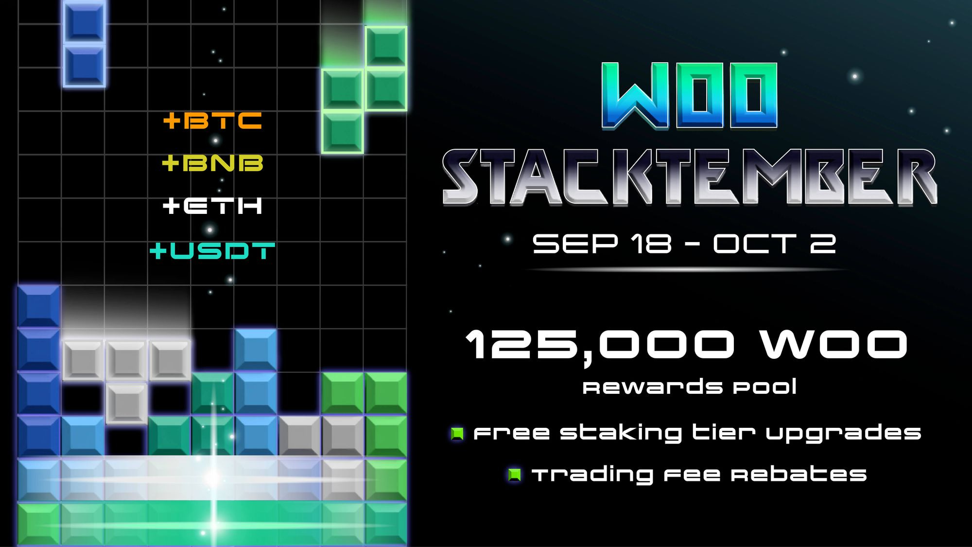Stack your gains this Stacktember with WOO Earn!