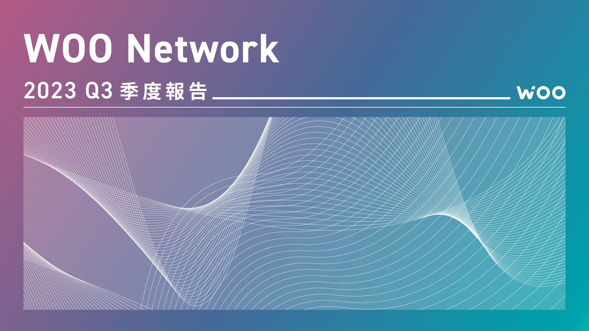 WOO Network 2023 年 Q3 季度報告