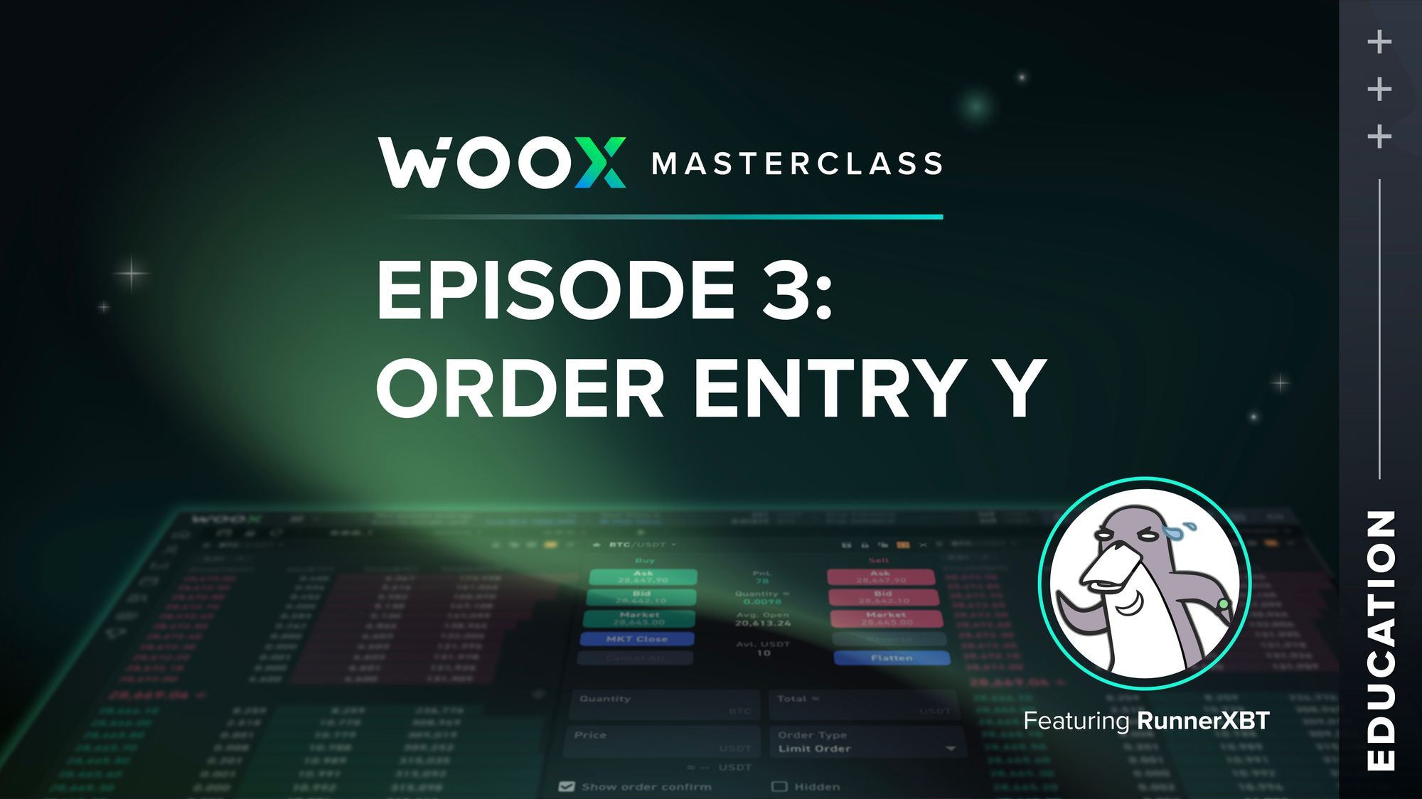 WOO X Masterclass Ep.3 - Order Entry