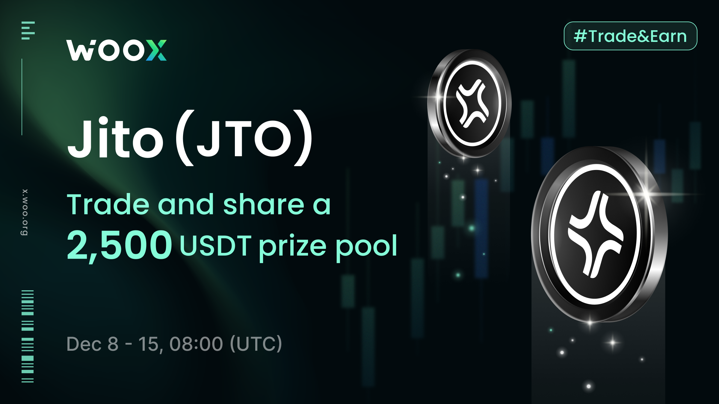 New Listing: Jito (JTO) on WOO X - Trade and share a 2,500 USDT prize pool!