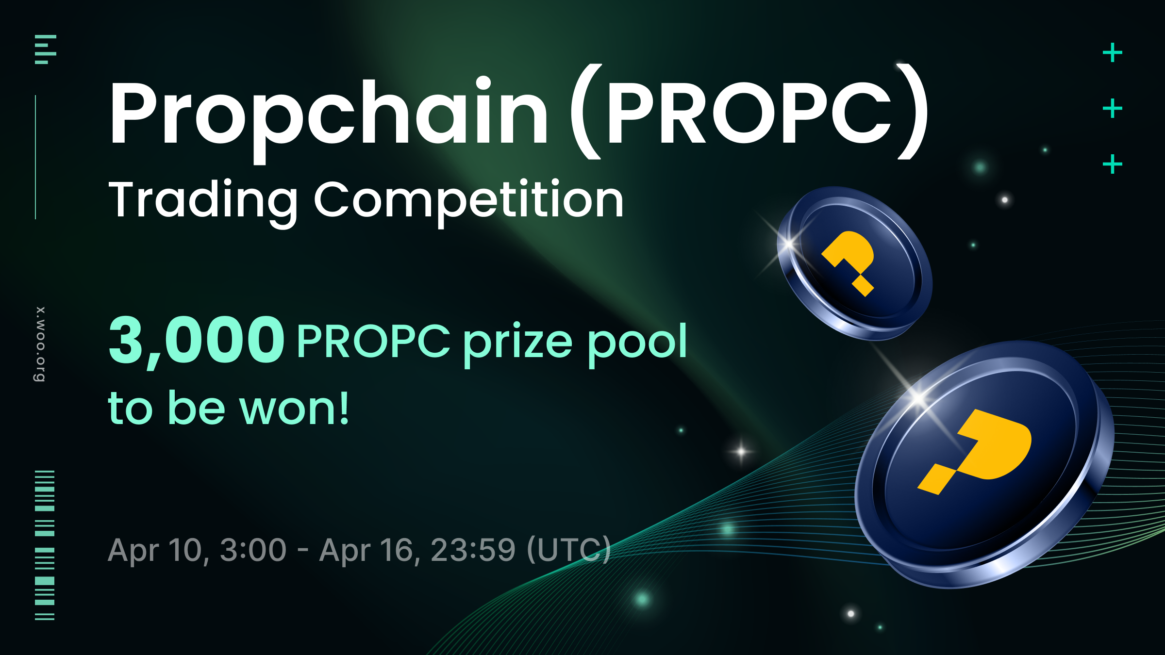 Join the PROPC trading competition and share a 3,000 PROPC prize pool!