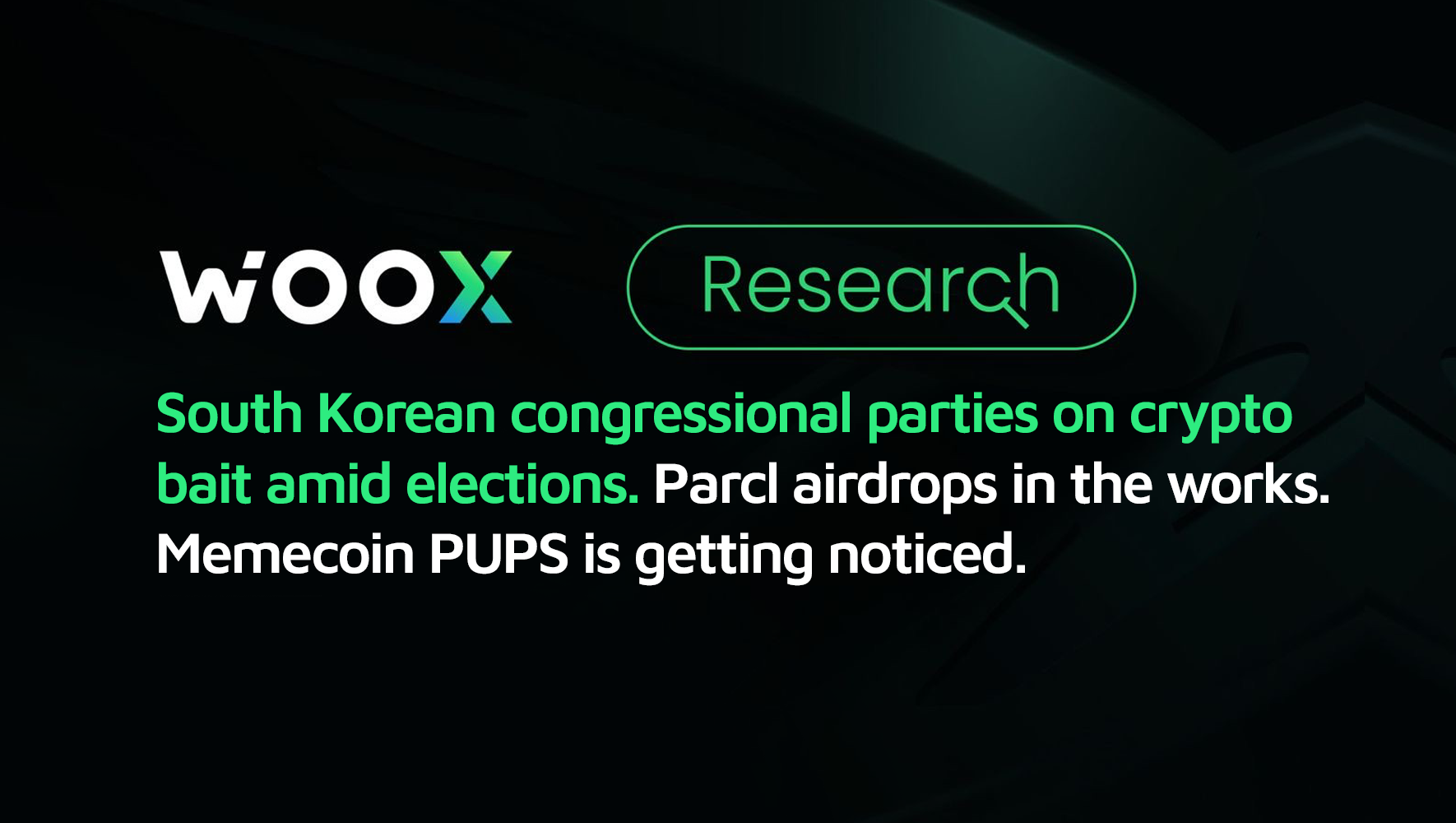 South Korean congressional parties on crypto bait amid elections