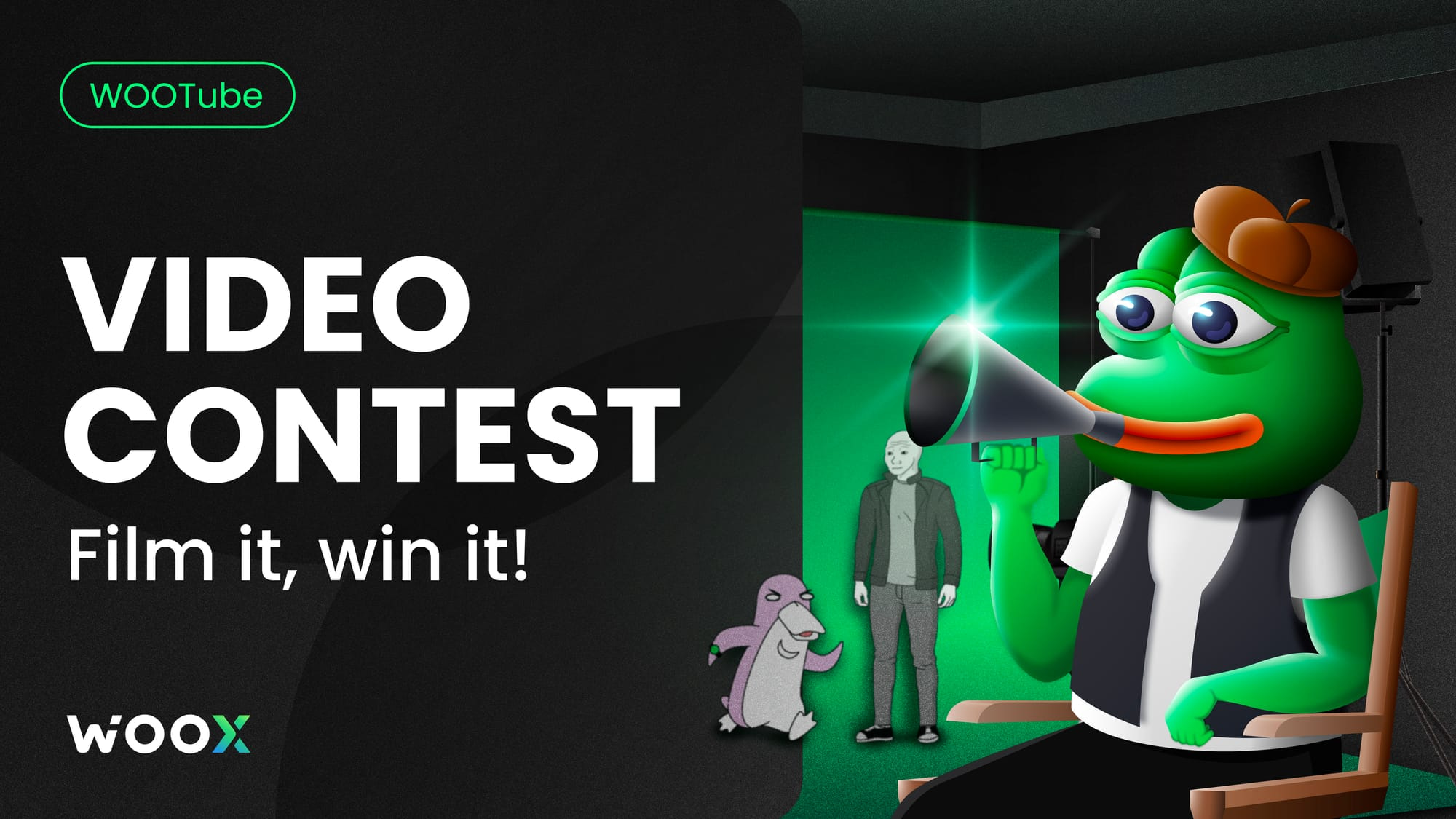 WOOTube video contest! – An opportunity at a 31,500 $WOO Prize Pool